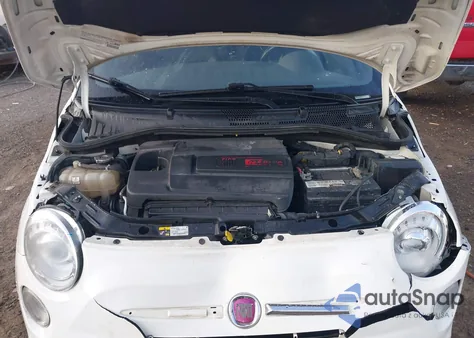 2013 Fiat 500 Sport z USA, uszkodzony, nr VIN 3C3CFFBR7DT533289